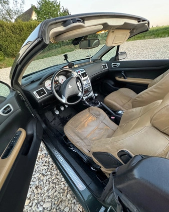 Peugeot 307 CC cena 4499 przebieg: 225500, rok produkcji 2005 z Krapkowice małe 232